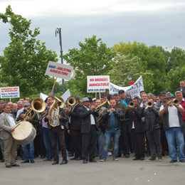 fermieri protest
